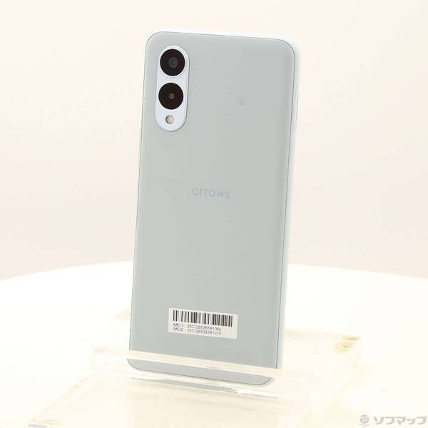 中古品〕 arrows We2 64GB ライトブルー FCG02 au SIMフリー【368