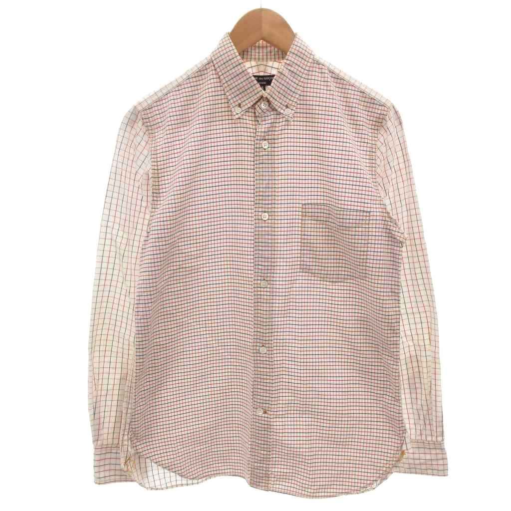 コムデギャルソン　シャツ　AD2014 コムデギャルソンオム COMME des GARCONS HOMME AD2014 チェックシャツ