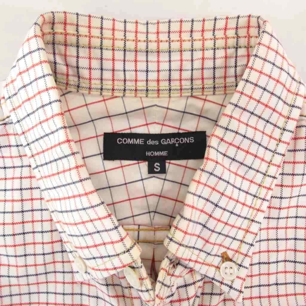 コムデギャルソンオム COMME des GARCONS HOMME AD2014 チェックシャツ
