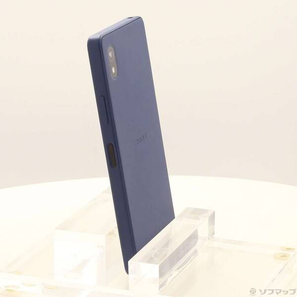 中古品〕 Xperia Ace III 64GB ブルー SOG08 au SIMフリー【262
