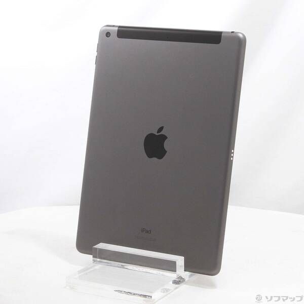 中古品〕 iPad 第7世代 32GB スペースグレイ MW6A2J／A docomoロック
