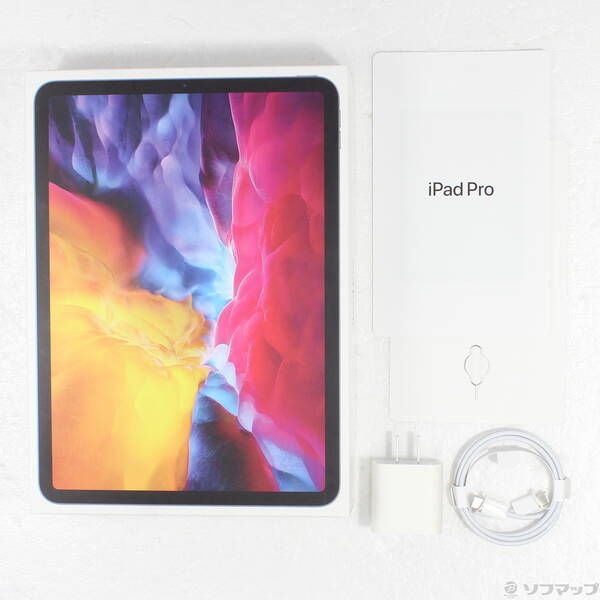 中古品〕 iPad Pro 11インチ 第2世代 128GB スペースグレイ MY2V2J／A