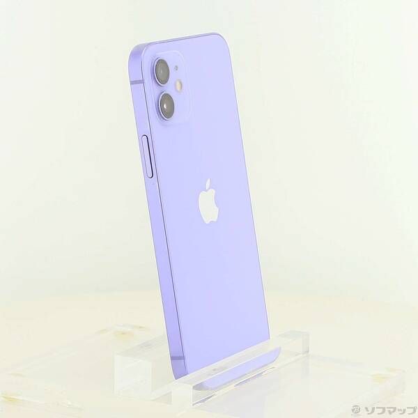 中古品〕 iPhone12 128GB パープル MJNJ3J／A SIMフリー【344】 - メルカリ