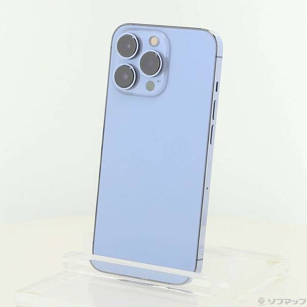 中古品〕 iPhone13 Pro 256GB シエラブルー MLUU3J／A SIMフリー【269