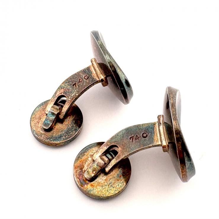 ジョージジェンセン Georg Jensen カフス SV925 シルバー 鑑定済み