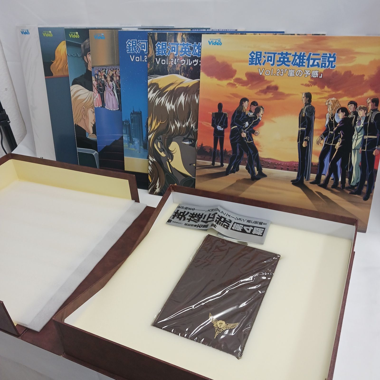 中古保管品】銀河英雄伝説 LD-BOX第1期～4期 特典＆帯 全て有り (A