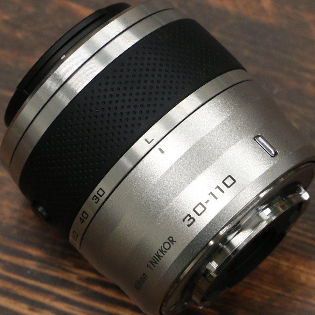 極上品】 Nikon 1 NIKKOR VR 30-110mm f/3.8-5.6 シルバー #6864