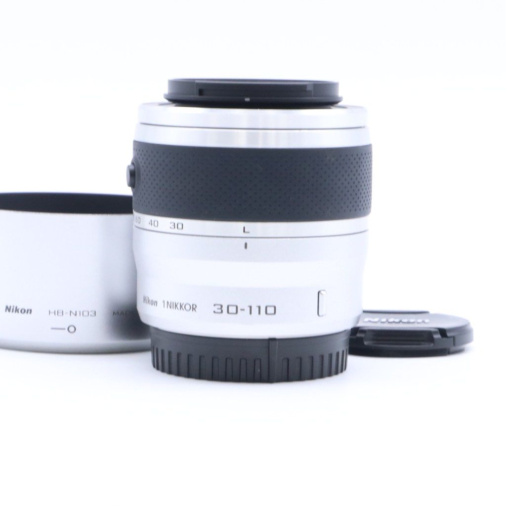 極上品】 Nikon 1 NIKKOR VR 30-110mm f/3.8-5.6 シルバー #6864