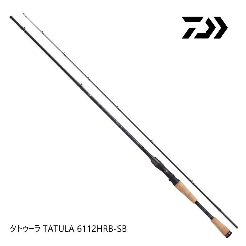 26 タトゥーラ TATULA 6112HRB-SB / バス ベイトロッド 2ピース - メルカリ