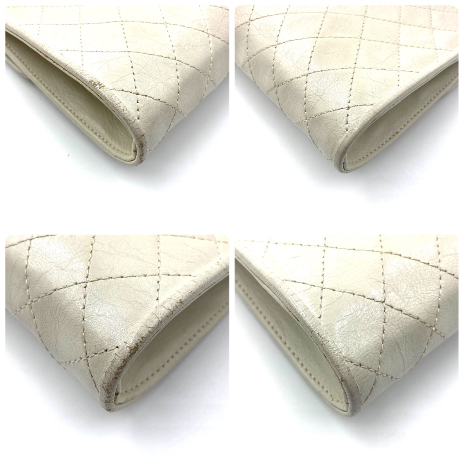 □良品□Yves saint Laurent イヴサンローラン YSLロゴエンボス