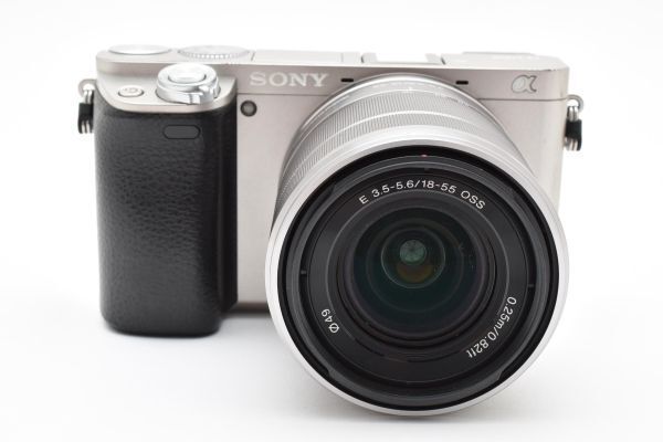 ☆ショット数5495枚☆ SONY ソニー α6000 ボディ18-55レンズセット
