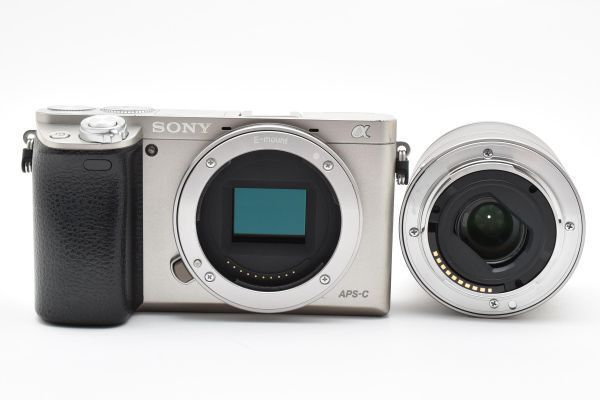 ☆ショット数5495枚☆ SONY ソニー α6000 ボディ18-55レンズセット