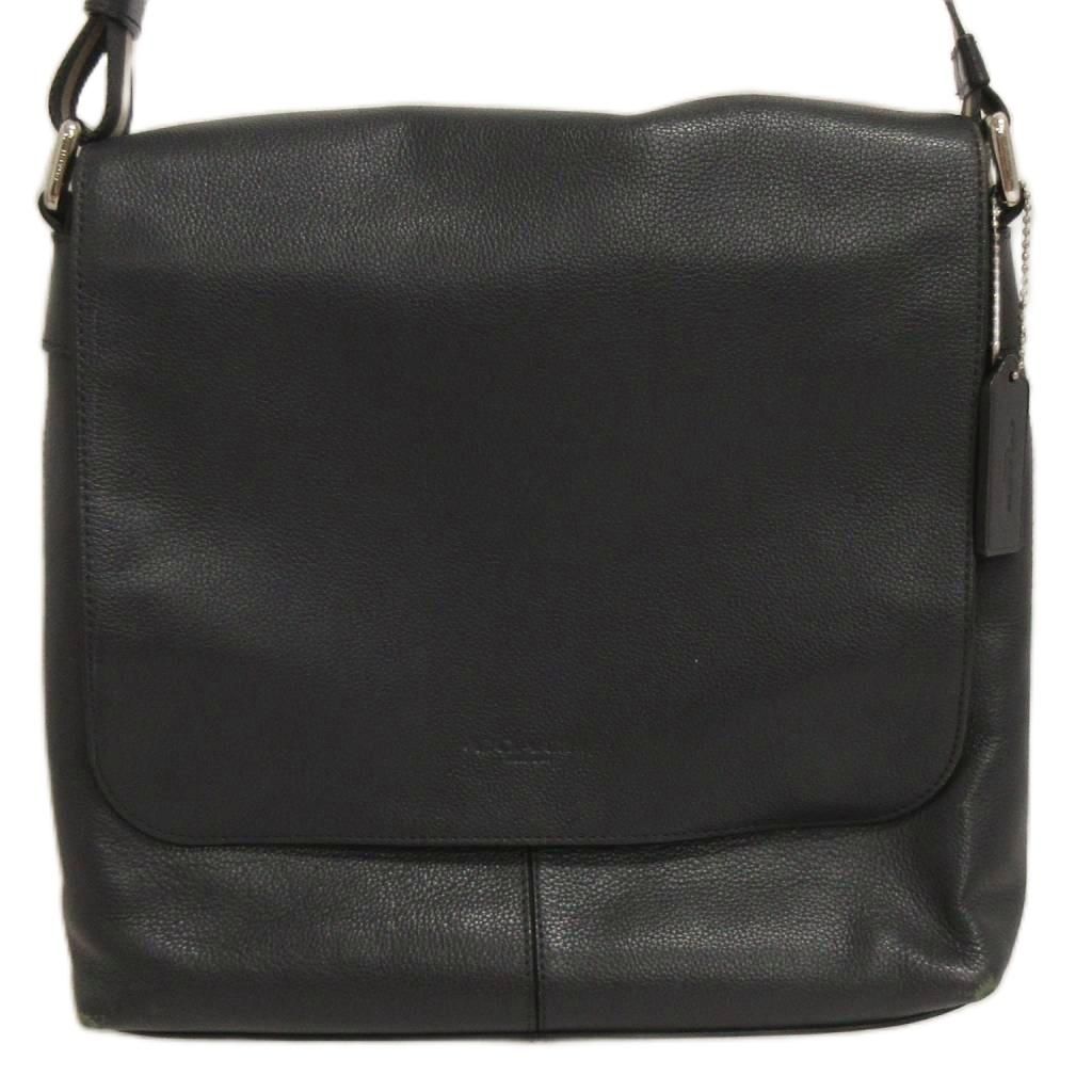 コーチ COACH レザー チャールズ スモール メッセンジャーバッグ