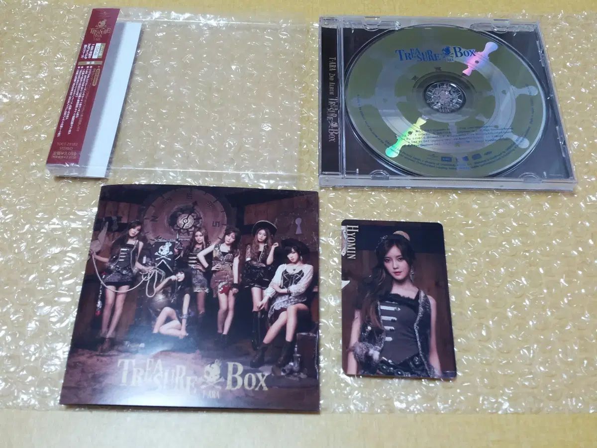 T-ARA(ティアラ) 日本アルバム 2 家 宝 ボックス 初回通常限定盤 開封