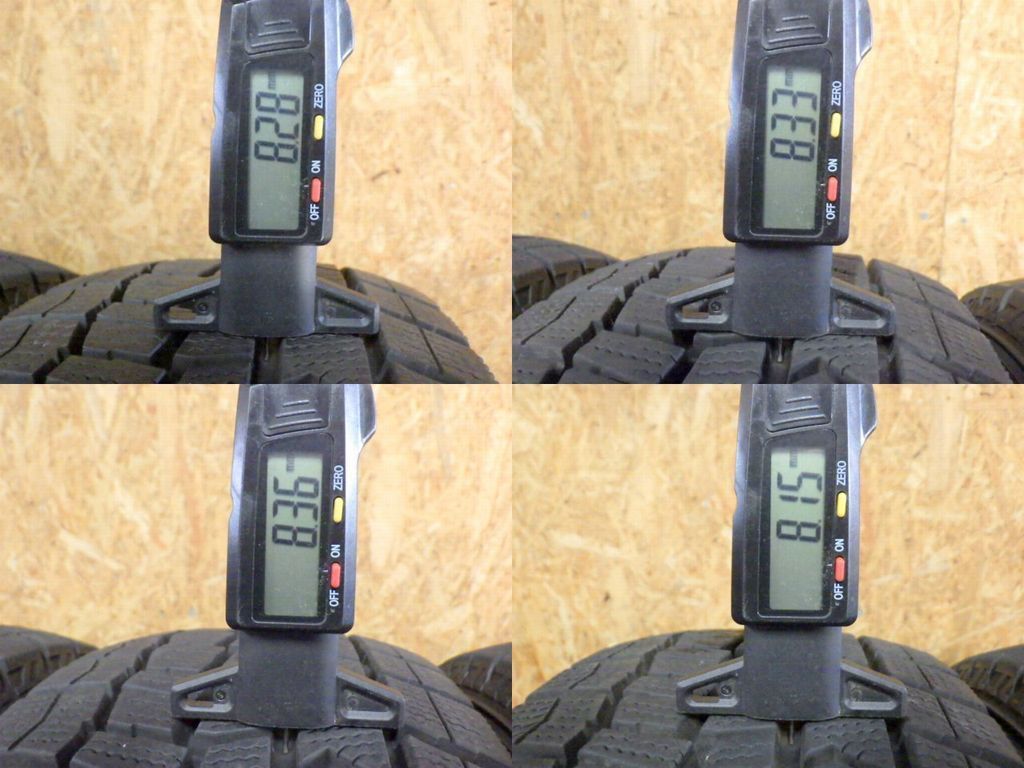 車 【SR534】送料無料○2022/23年製造 約8部山○DUNLOP WINTERMAXX