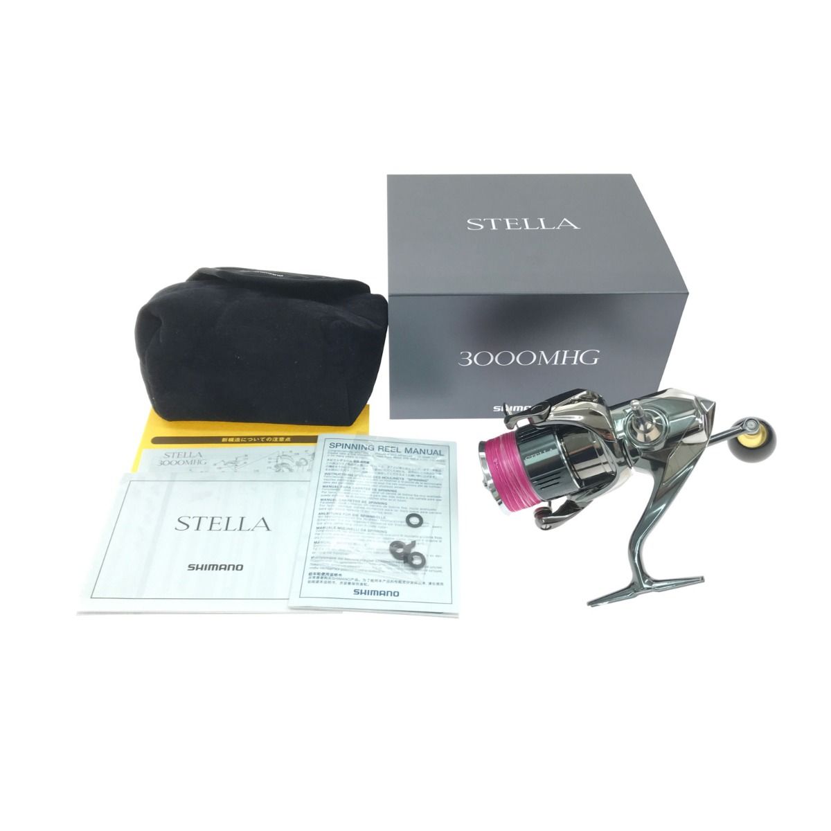 シマノ　22ステラC3000MHG 夢屋ハンドルノブ付き シマノ 22ステラC3000MHG 夢屋ハンドルノブ付き シマノ 22ステラ