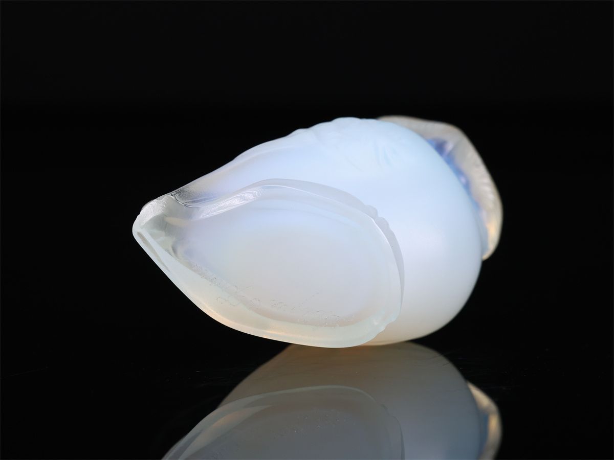 希少❗️ LALIQUE ラリック フクロウ オパールセント フィギュリン