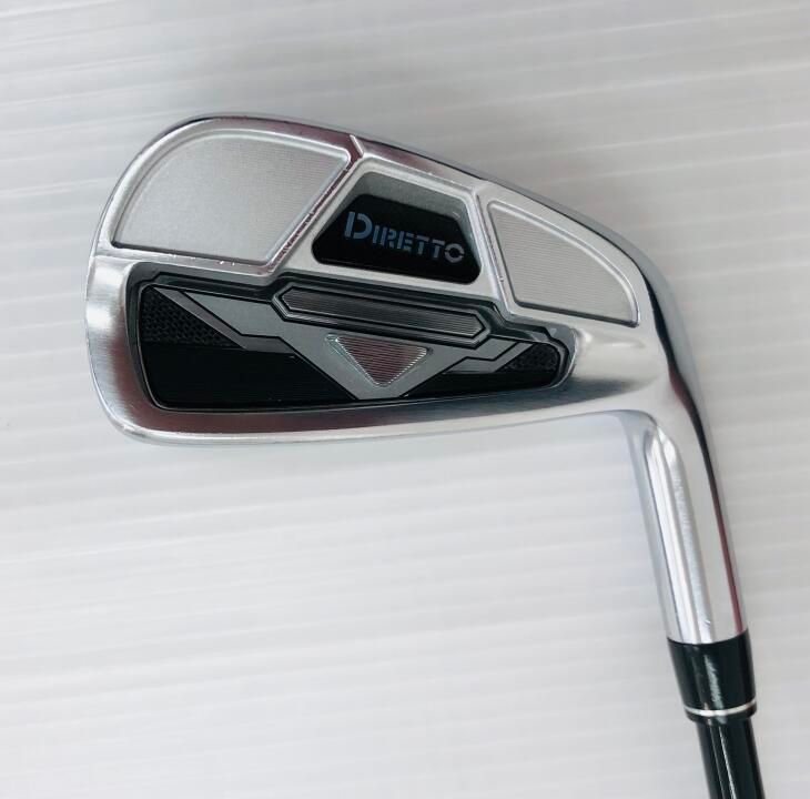 日幸物産 DIRETTO ｵﾘｼﾞﾅﾙｶｰﾎﾞﾝｼｬﾌﾄ Rフレックス アイアンセット 中古
