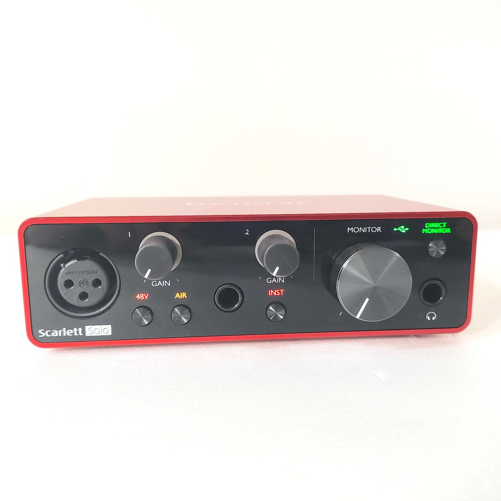 オーディオインターフェース｜Focusrite Scarlett Solo gen3 - メルカリ