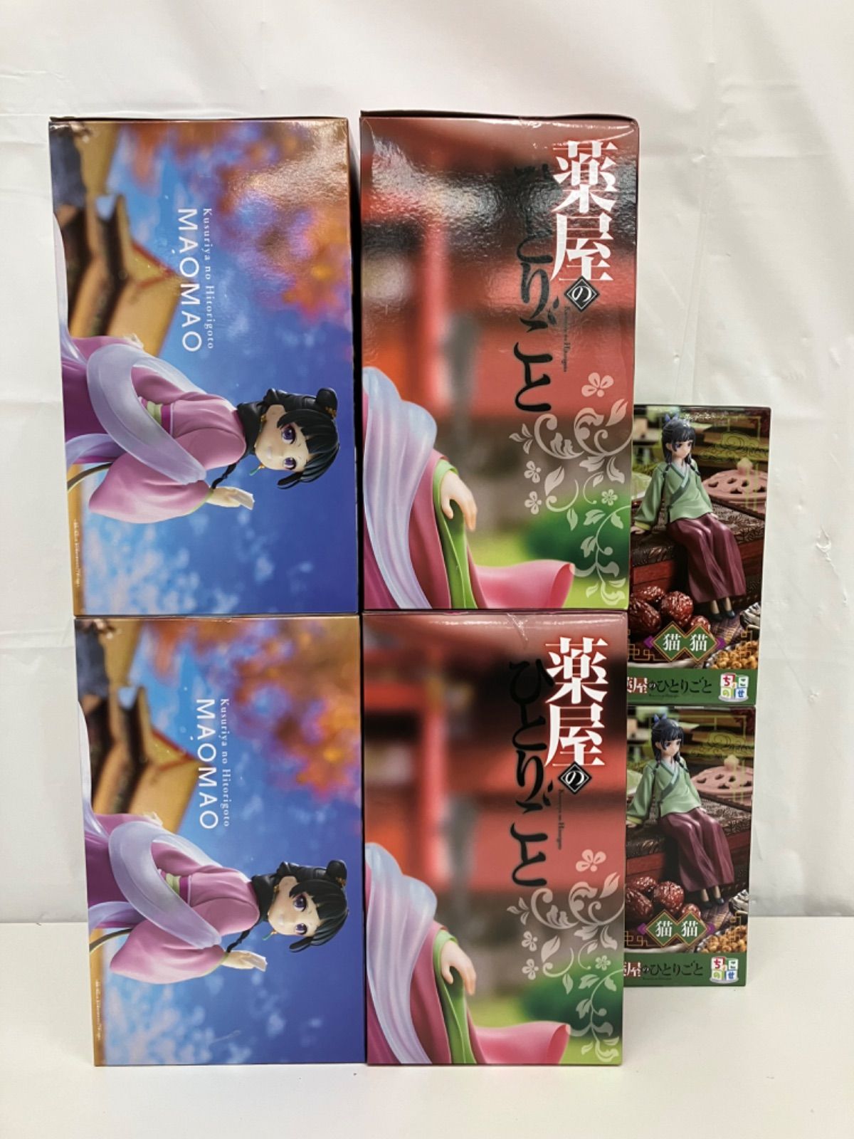未開封 薬屋のひとりごと 猫猫 フィギュア 6個セット LF1665 f101