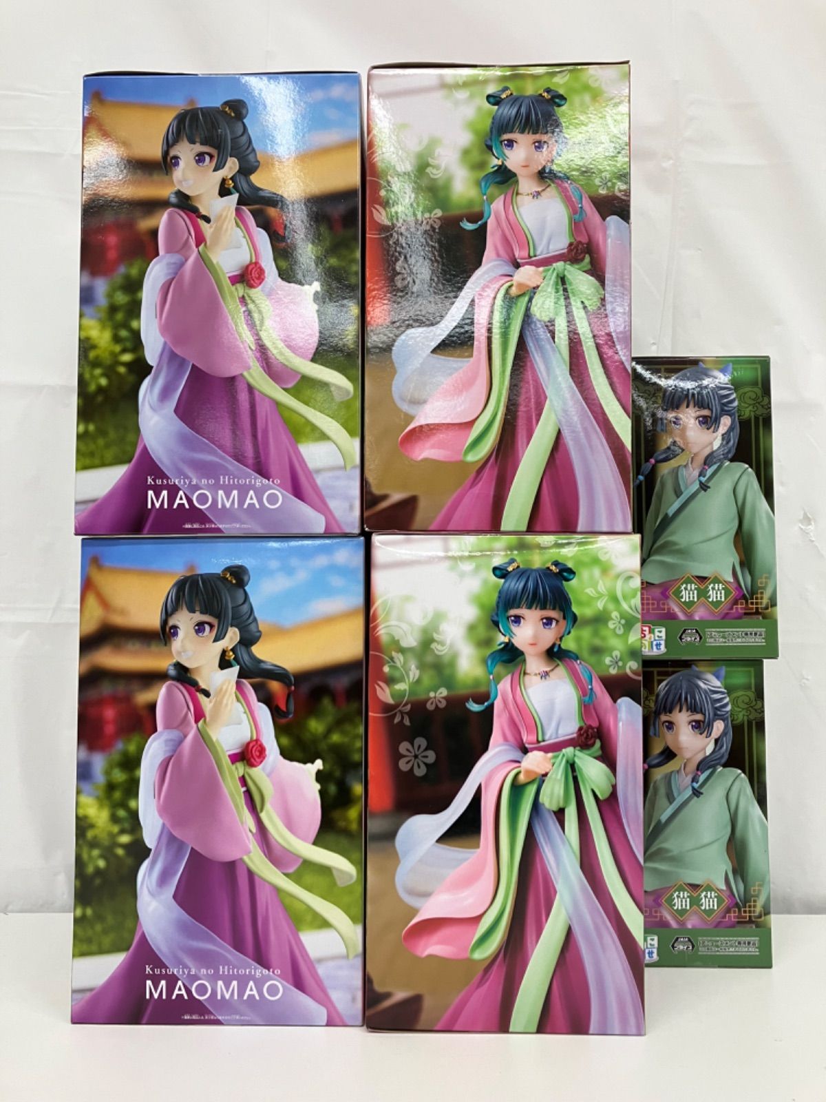 【新品未開封】薬屋のひとりごと　猫猫　フィギュア　まとめ売り 未開封 薬屋のひとりごと 猫猫 フィギュア 6個セット LF1665 f101