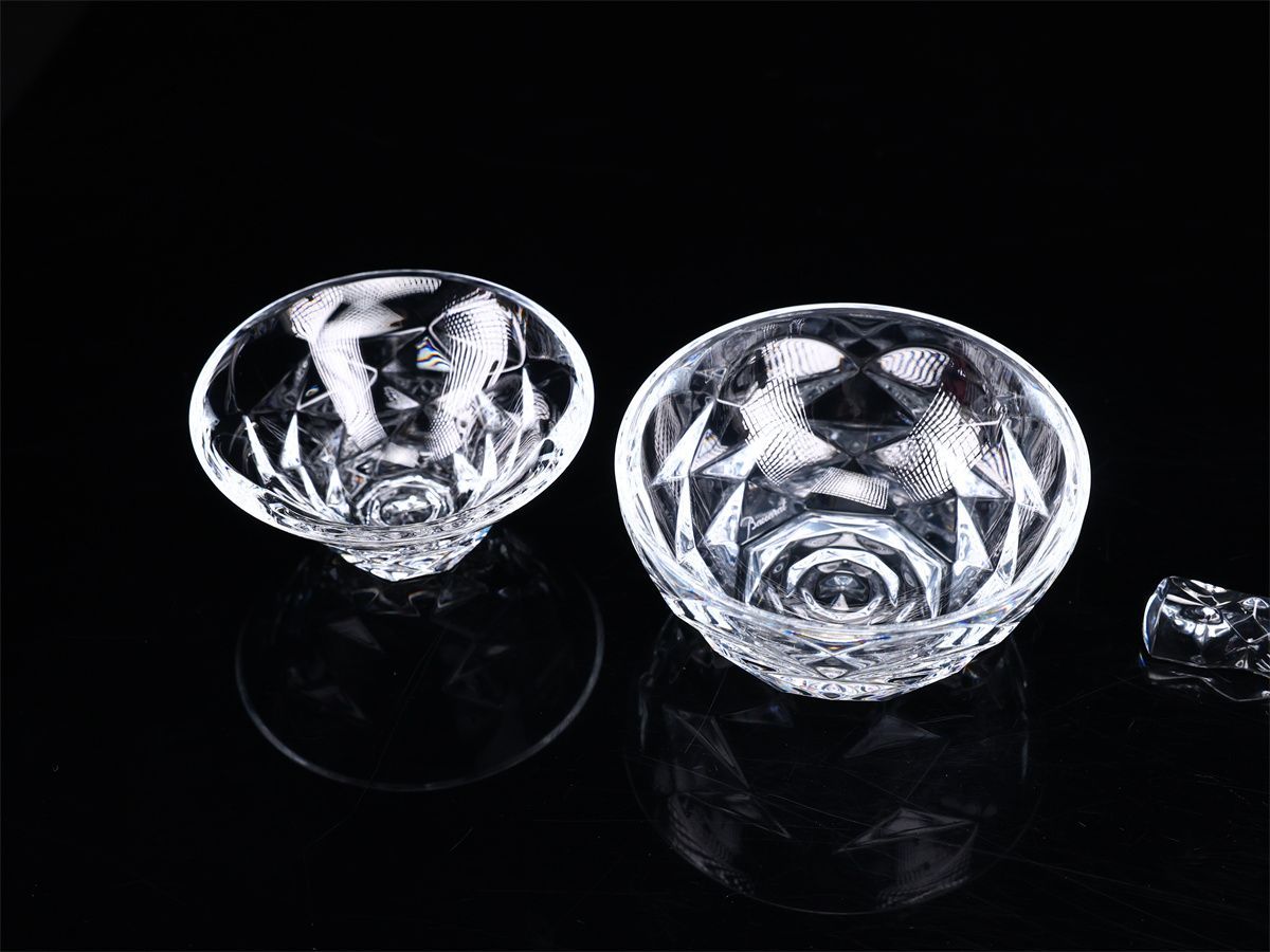 Baccarat 【バカラ】 クリスタルガラス 小皿 小鉢 箸置 4点セット