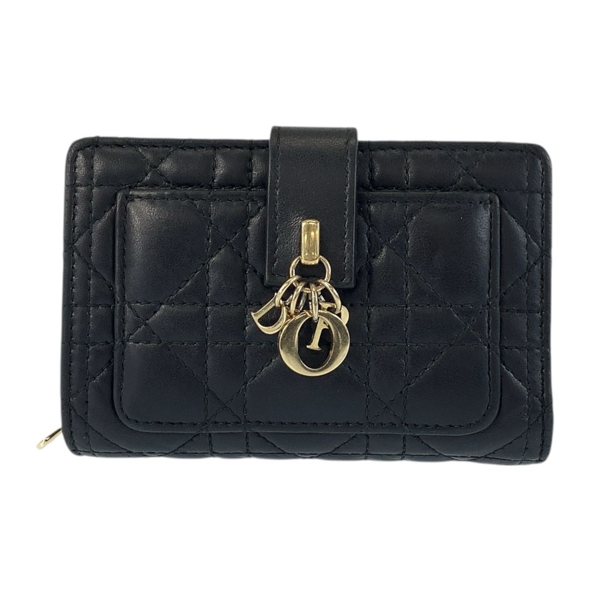 良品✨Dior カナージュ 財布 ゴールド金具 ブラック ブラウン 楽天市場】DIOR【ディオール】ラウンドファスナー長財布 カナージュ