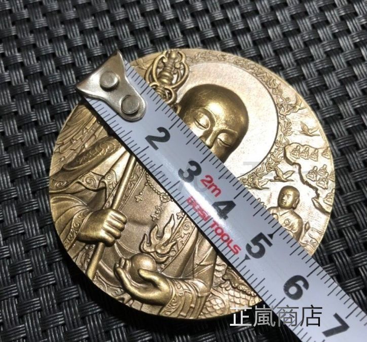 新品・未使用】九華山大銅章 銅製品 鎮宅辟邪 開運風水 招財 置物