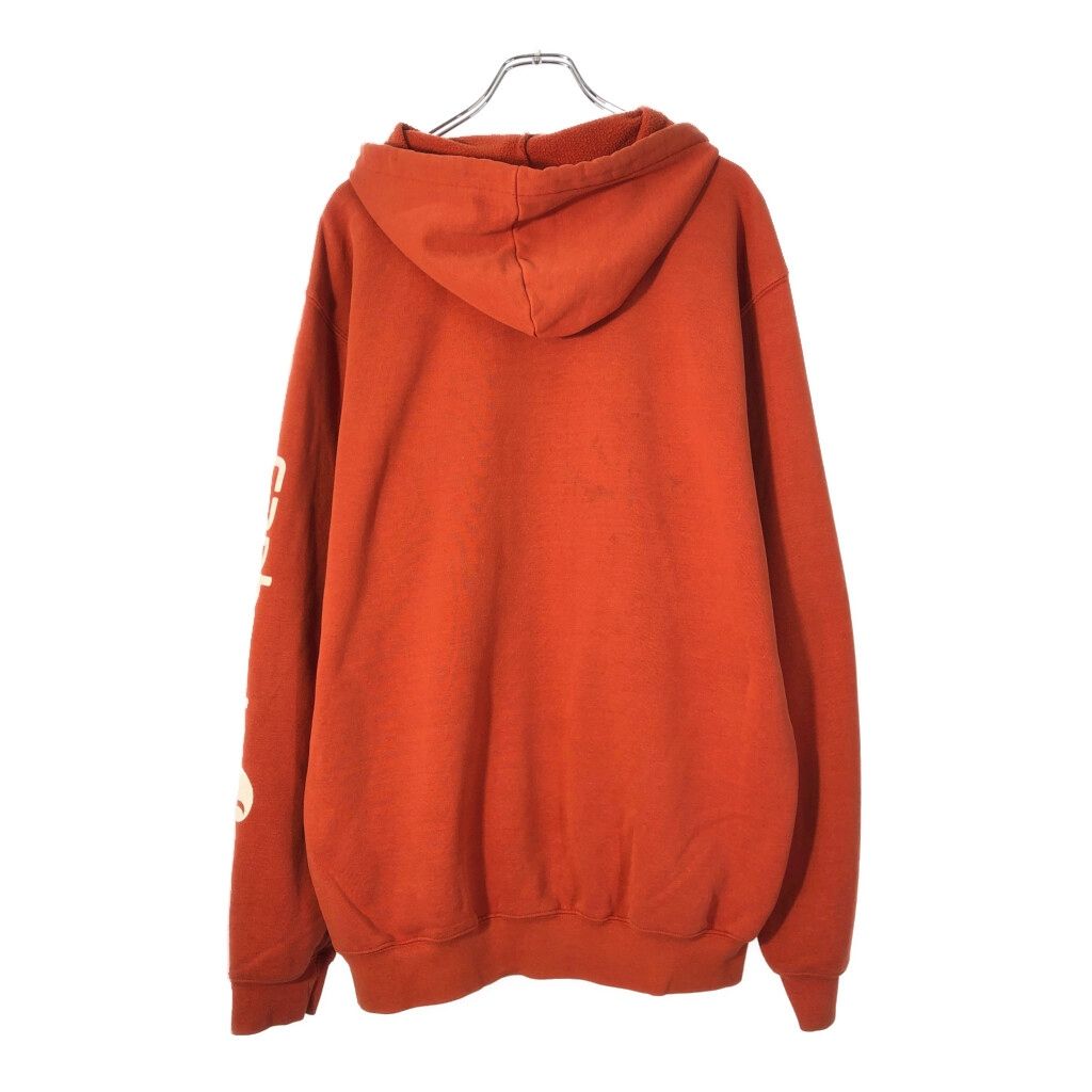 Carhartt カーハート スウェット パーカー オレンジ(メンズ L)中古
