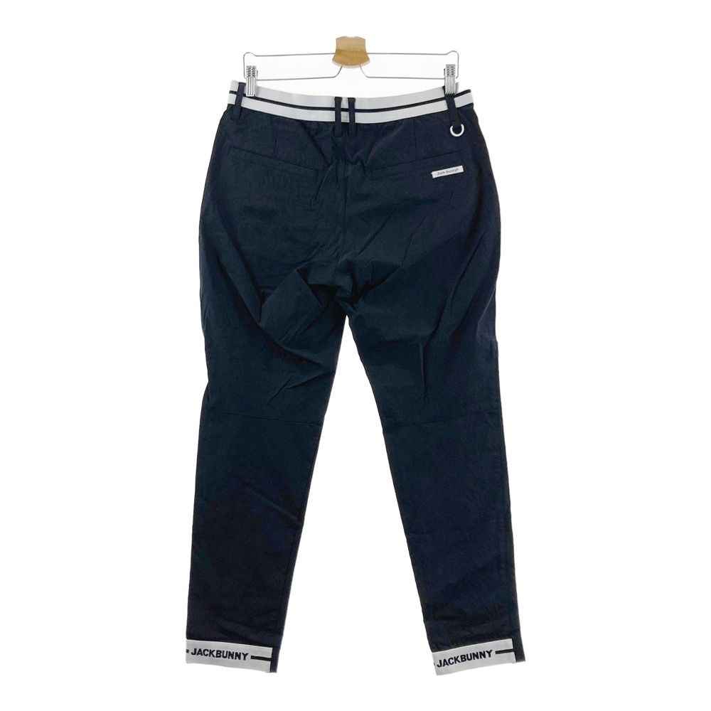 サイズ：5 JACK BUNNY ジャックバニー ストレッチパンツ 総柄 ブラック
