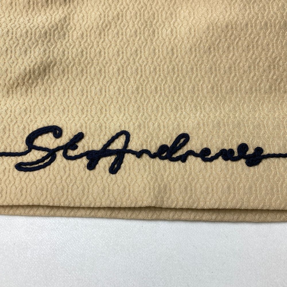 サイズ：S ST ANDREWS セントアンドリュース 2025年モデル 裾ロゴ刺繍