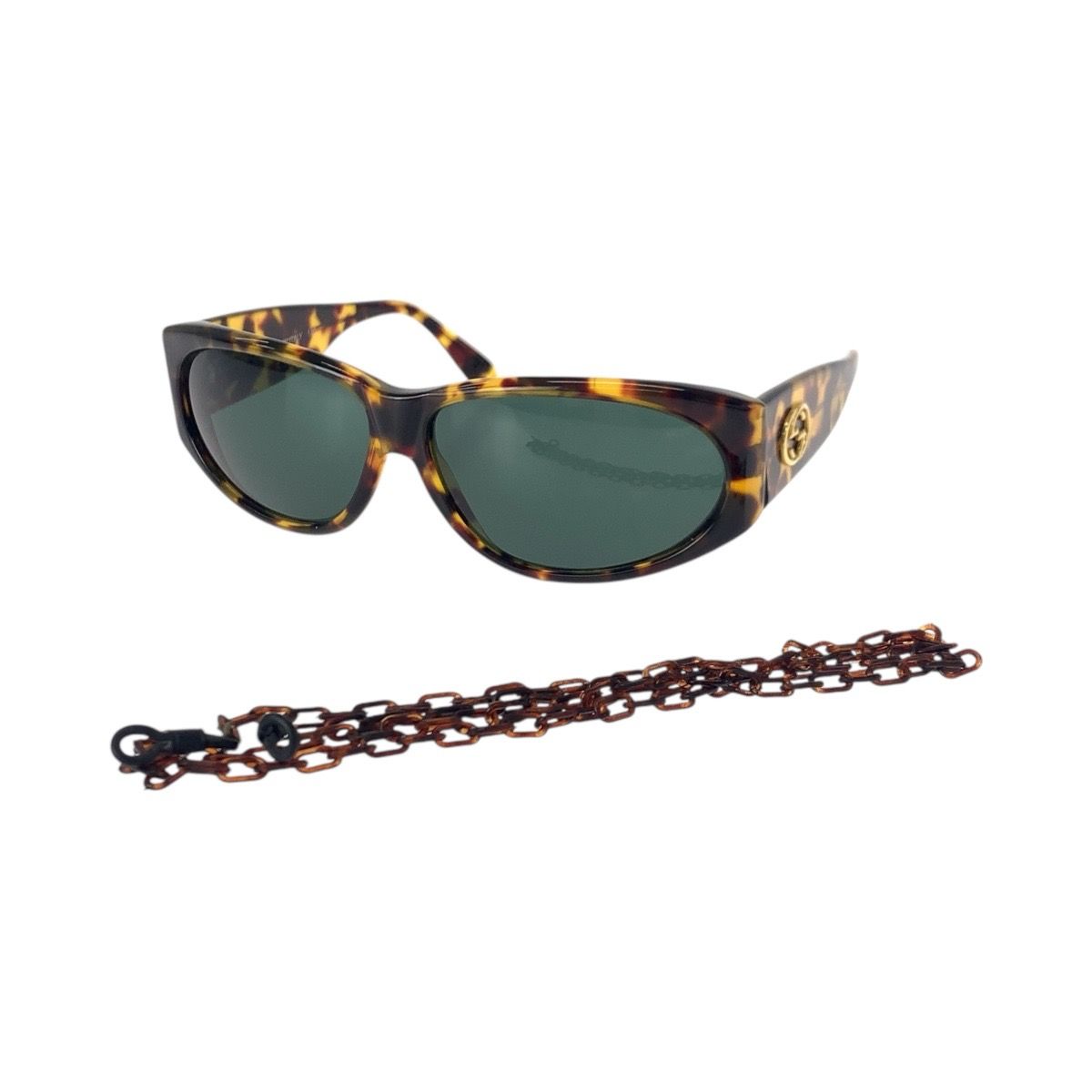 美品✨GUCCI サングラス　ベッコウ柄 サングラス べっ甲柄 サングラス ブラウン グッチ – RECLO