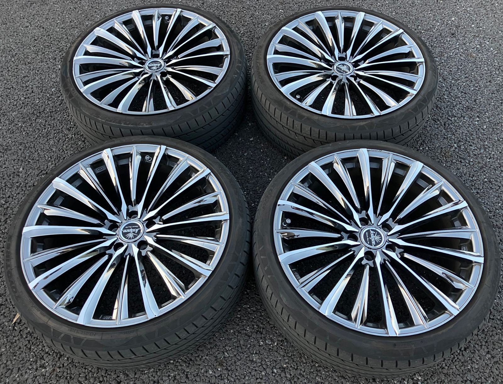 D1392)AWタイヤ☆30アルファード・ヴェルファイア後期□weds Kranze