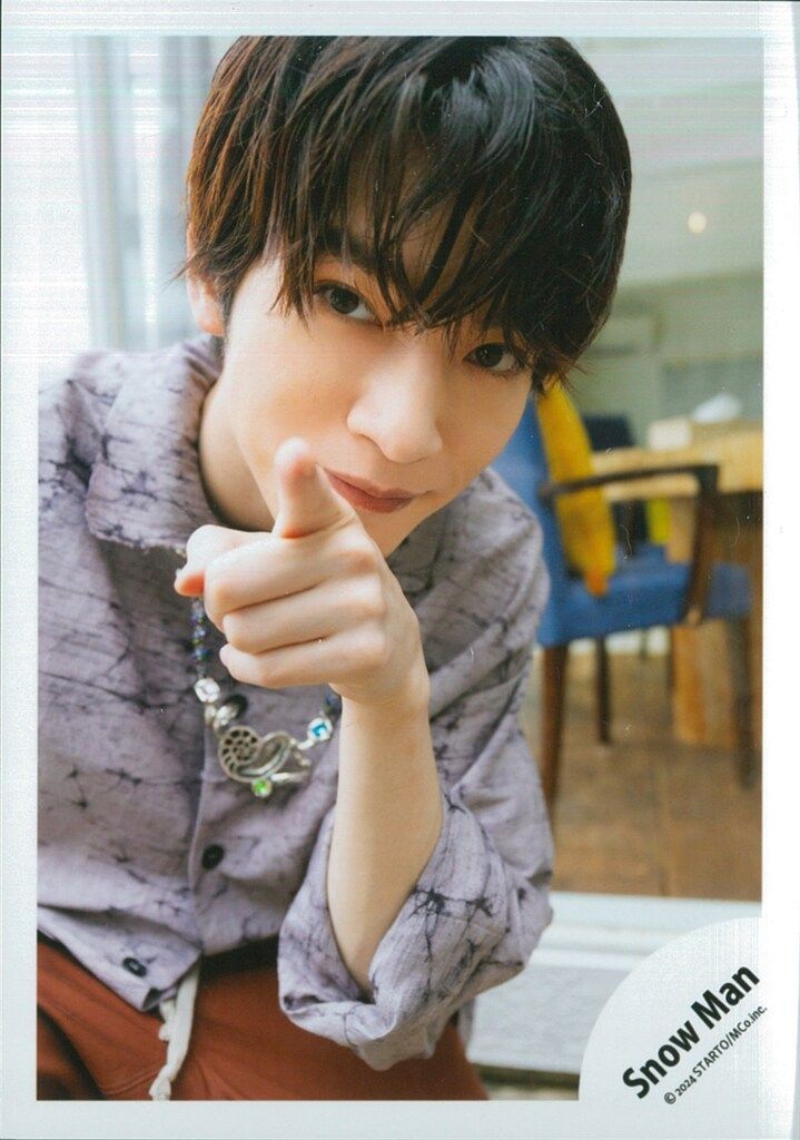 SnowMan 24年BREAKOUT/君は僕のものオフショット 深澤辰哉 公式写真 *1