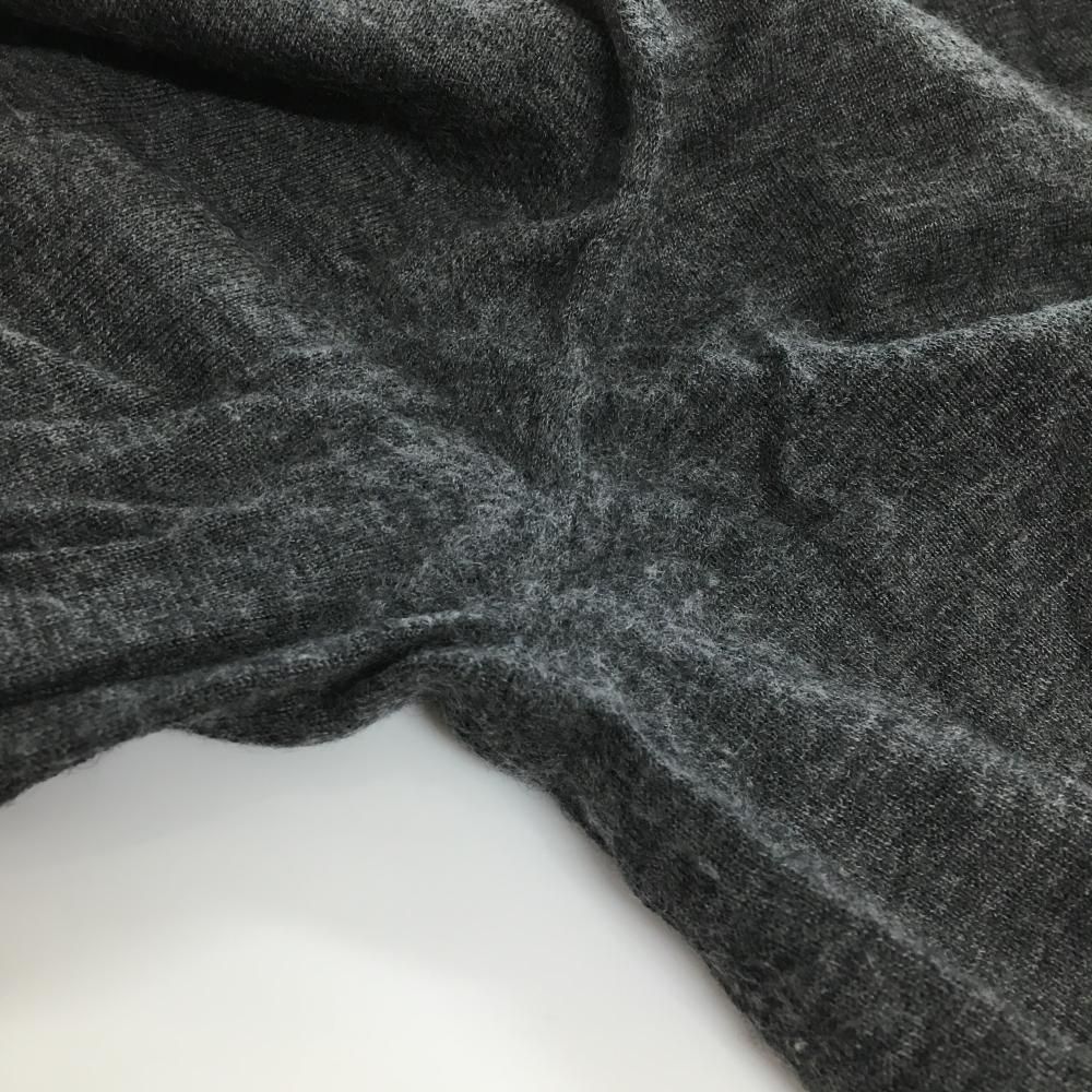 美品】パーリーゲイツ セーター ダークグレー カシミヤ100% 薄手