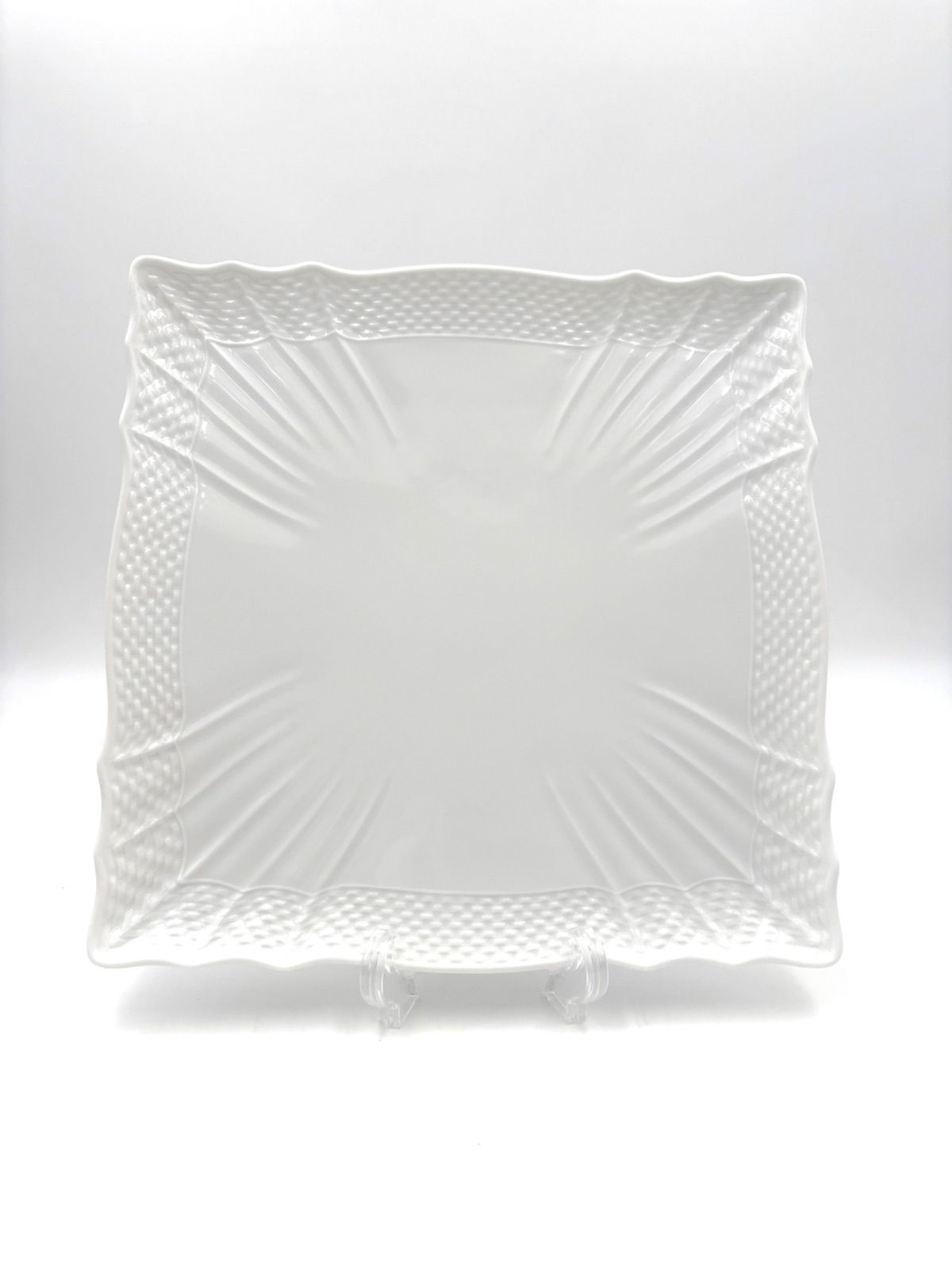 Richard Ginori リチャードジノリ ベッキオホワイト 27cm スクエア