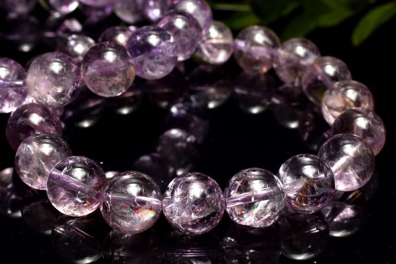 高品質全粒バイカラーアメトリン12mm天然石ブレスレット 高品質 高品質全粒バイカラーアメトリン12mm天然石ブレスレット 高品質