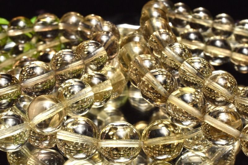 希少◇魔晶宙斯 ゼウスクォーツ(スモーキーシトリンファントム) 10.5mm