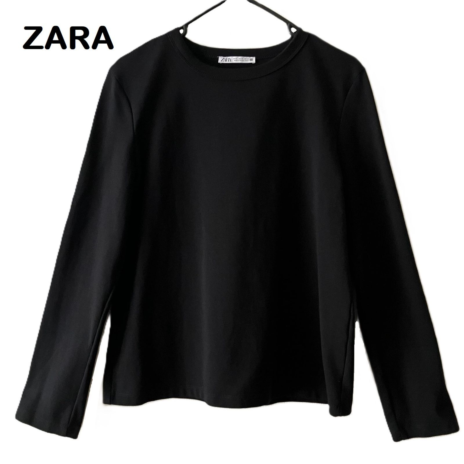 ZARA/ザラ】カットソー ベーシック 長袖 ロンT プルオーバー 無地 