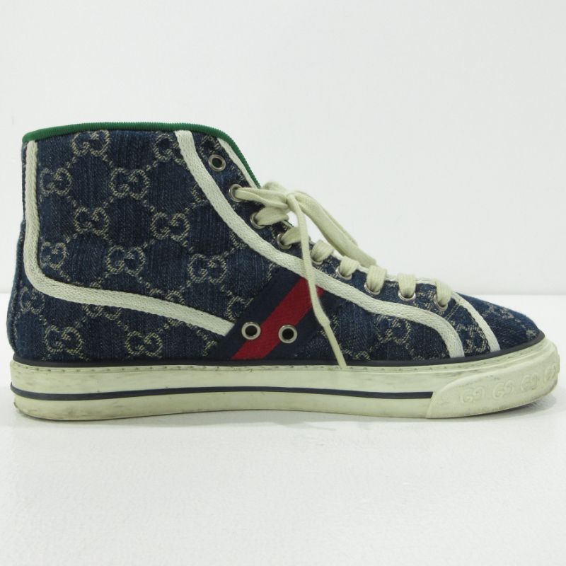 三重本店】 中古 GUCCI | グッチ ハイカットスニーカー TENNIS 1997