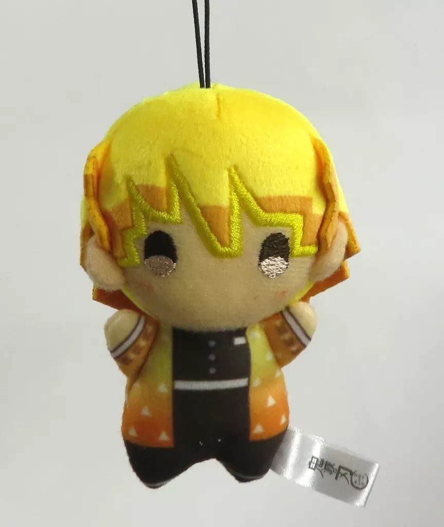 中古】ぬいぐるみマスコット・ぬいぐるみバッジ 我妻善逸 ゆらふわみに