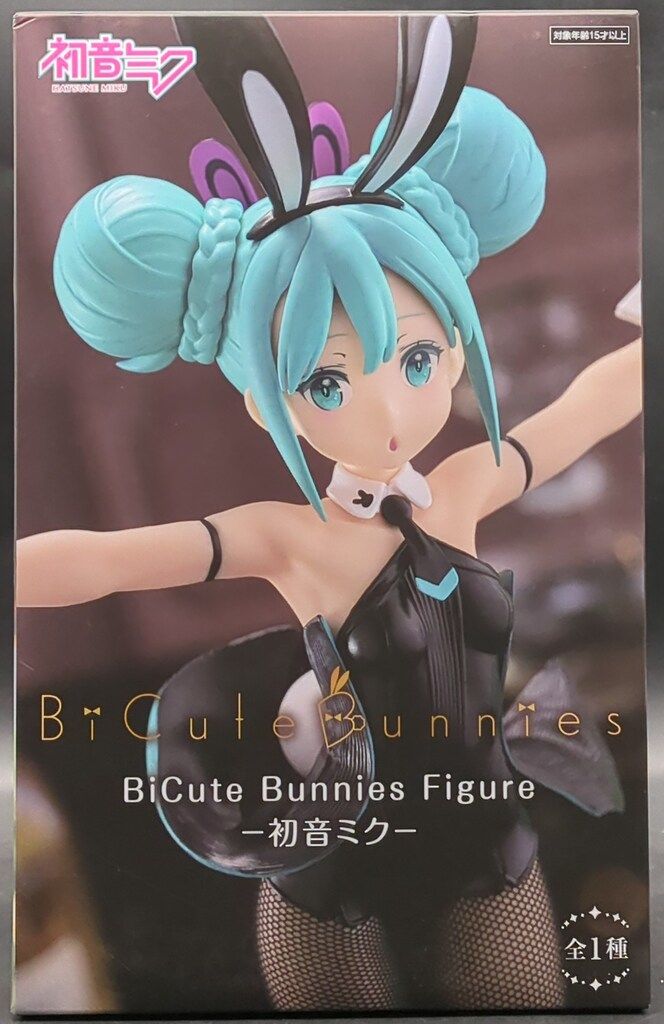 フリュー 黒星紅白 初音ミク BiCute Bunnies Figure - メルカリ