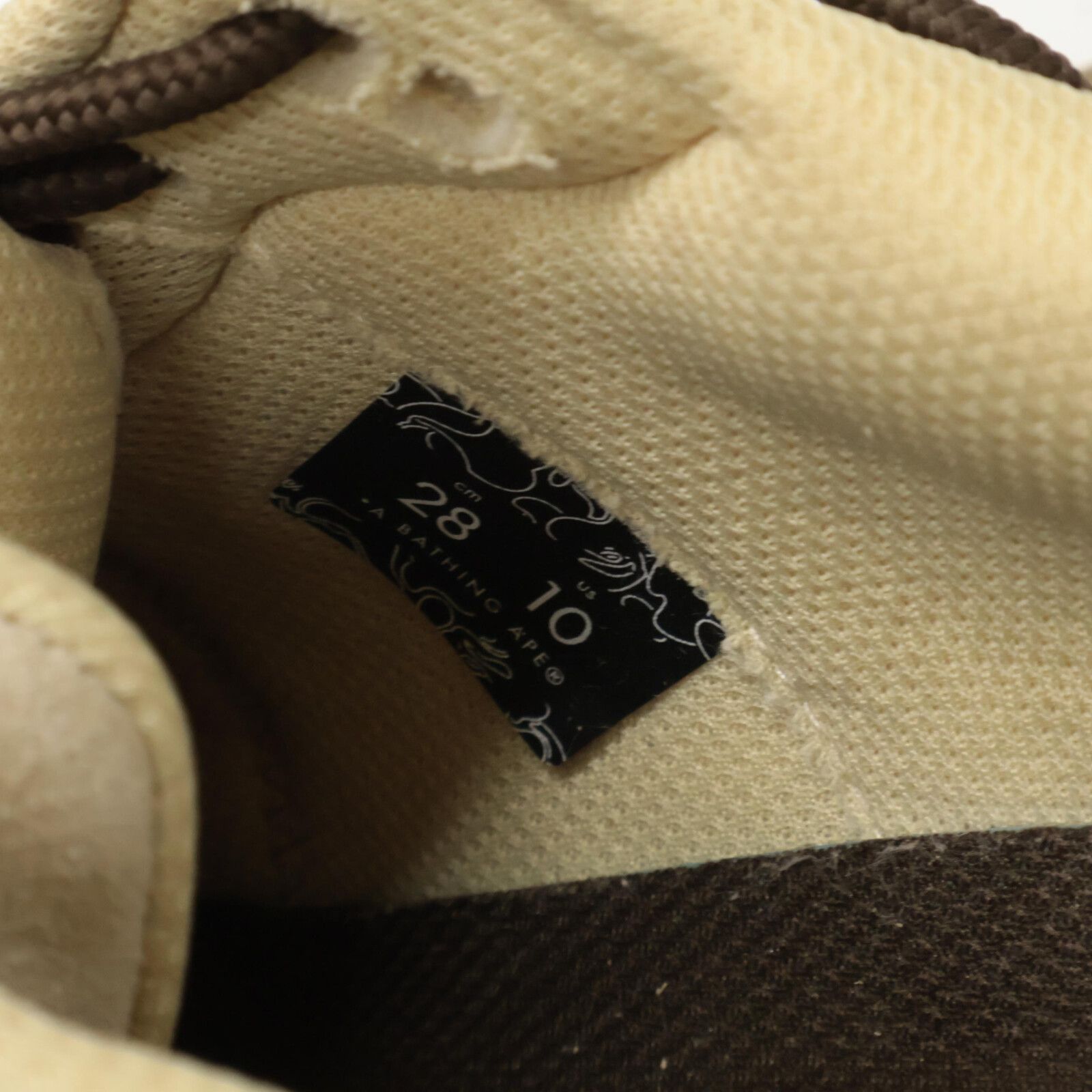 A BATHING APE アベイシングエイプ ROAD STA #1 ロードスター スエード 