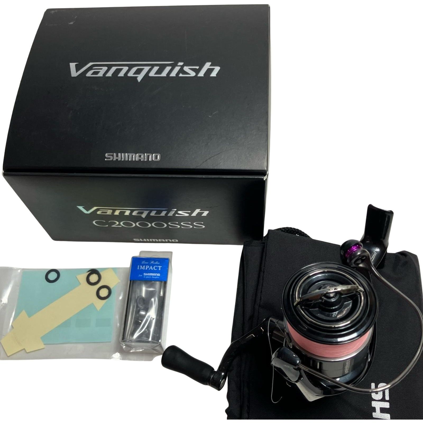 R*W様 23ヴァンキッシュC2000S アルカスラインローラー付 中古 シマノ