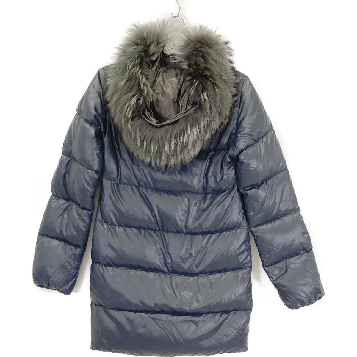 DUVETICA デュベティカ ﾈｲﾋﾞｰ KAPPA ﾌｧｰﾌｰﾄﾞ ﾀﾞｳﾝｺｰﾄ 38 - メルカリ