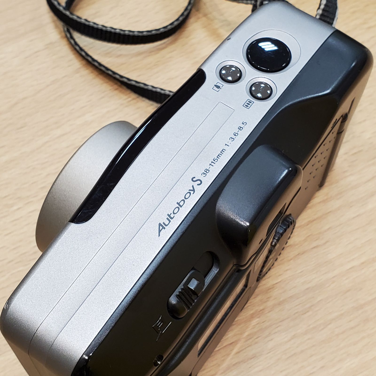 EL6】キャノン Canon AutoboyS PANORAMA 38-115mm f3.6-8.5 コンパクト