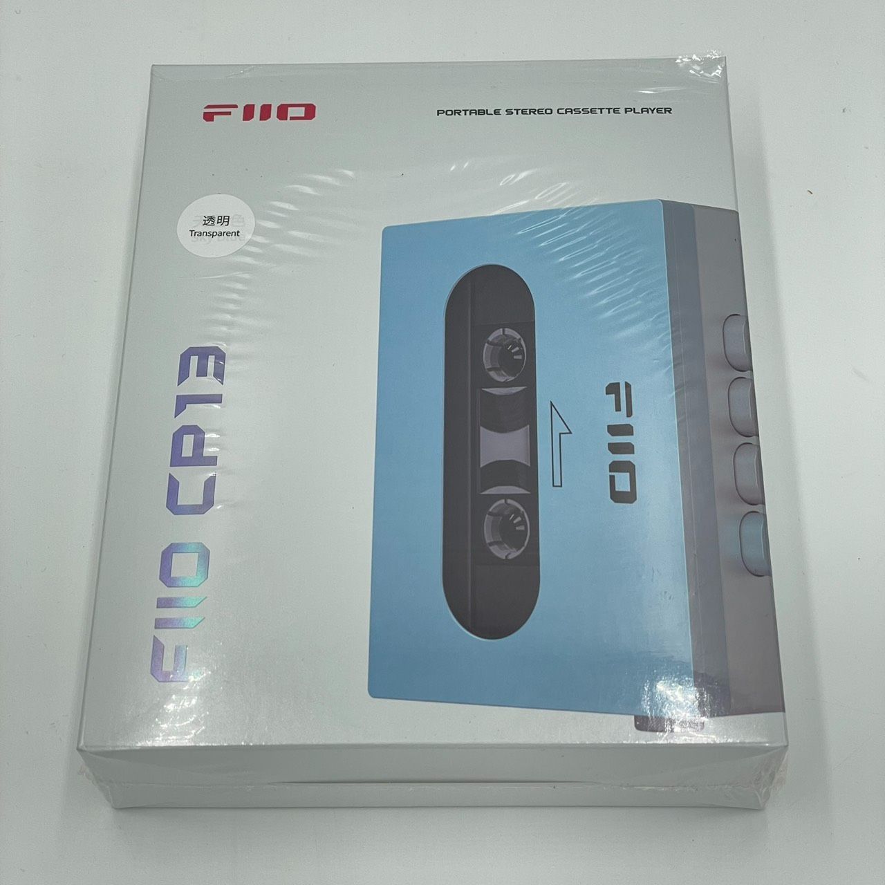 送料無料 FIIO FIO-CP13-T 透明 美品 正規品 ポータブル カセット
