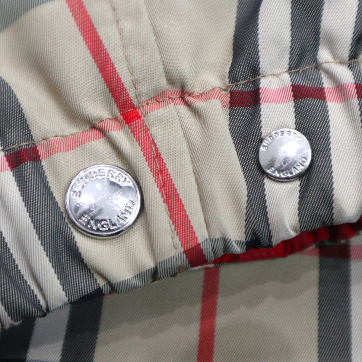 BURBERRY バーバリー ノバチェック リバーシブル コットン ジップ