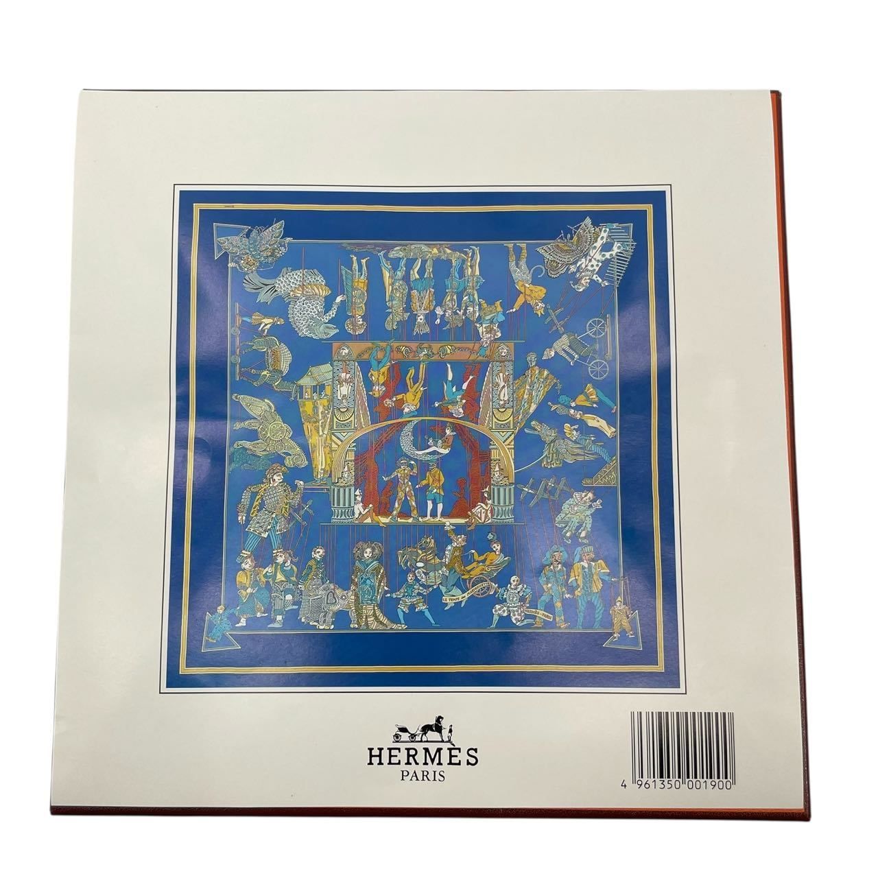 未使用品 HERMES エルメス カレ90 LE TEMPS des MARIONNETTES マリオ