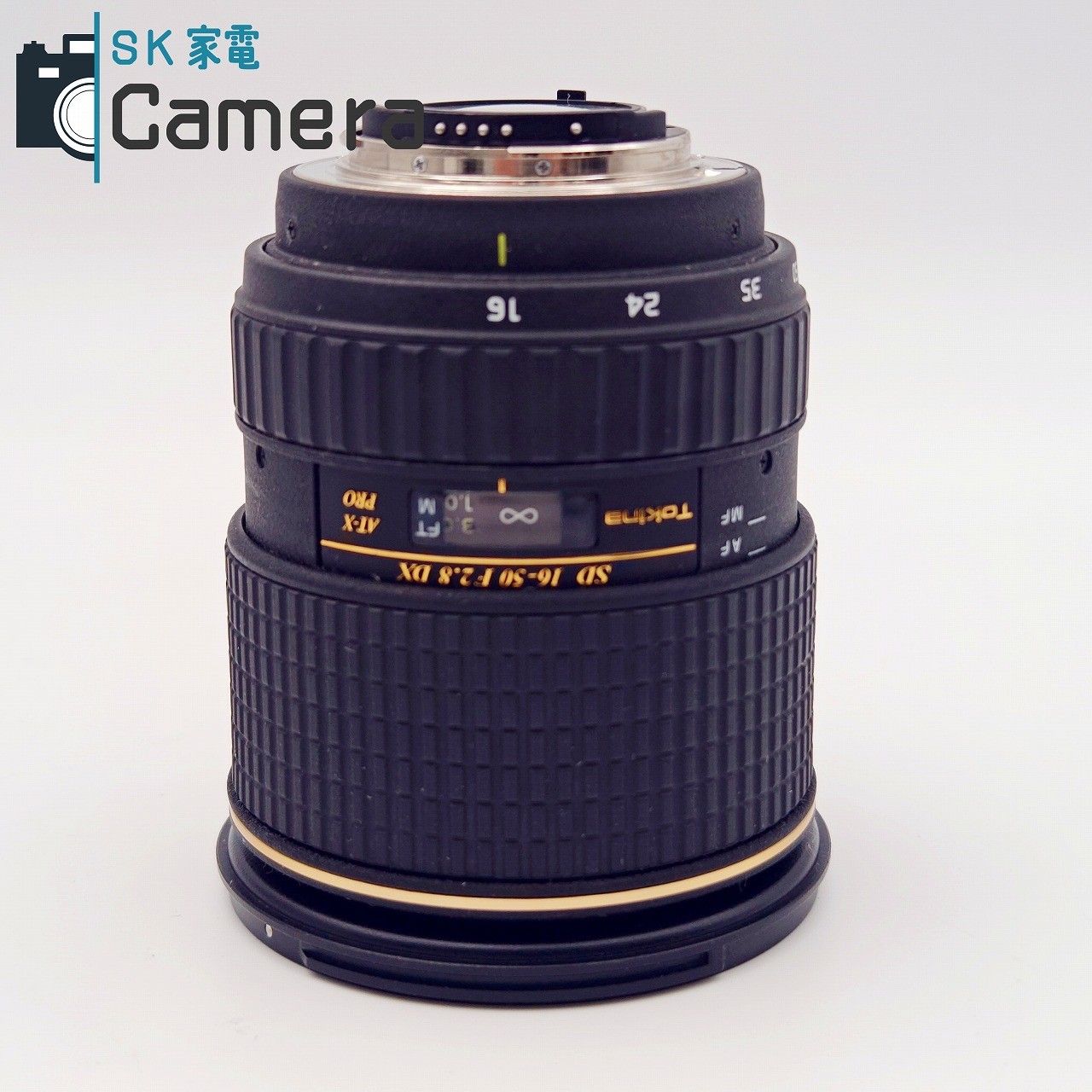 中古】 Tokina AT-X PRO SD 16-50mm F2.8 DX ニコン用 トキナ フード